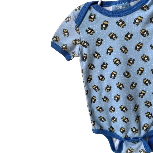3/$10 Mon Petit  6-9 month bodysuit - Picture 2 of 4